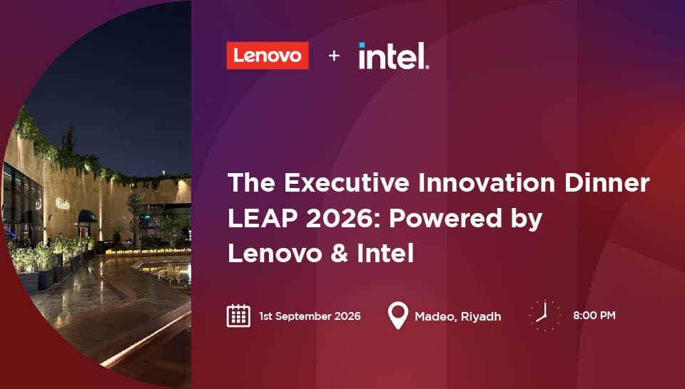 Lenovo VIP Dinner at LEAP